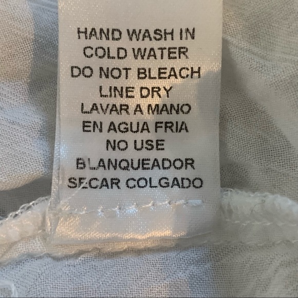 Vici Women’s White Short Sleeve Lace Top Large - Picture 8 of 8